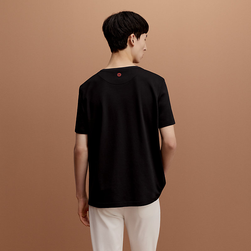 Training t-shirt - Black | Hermès USA
